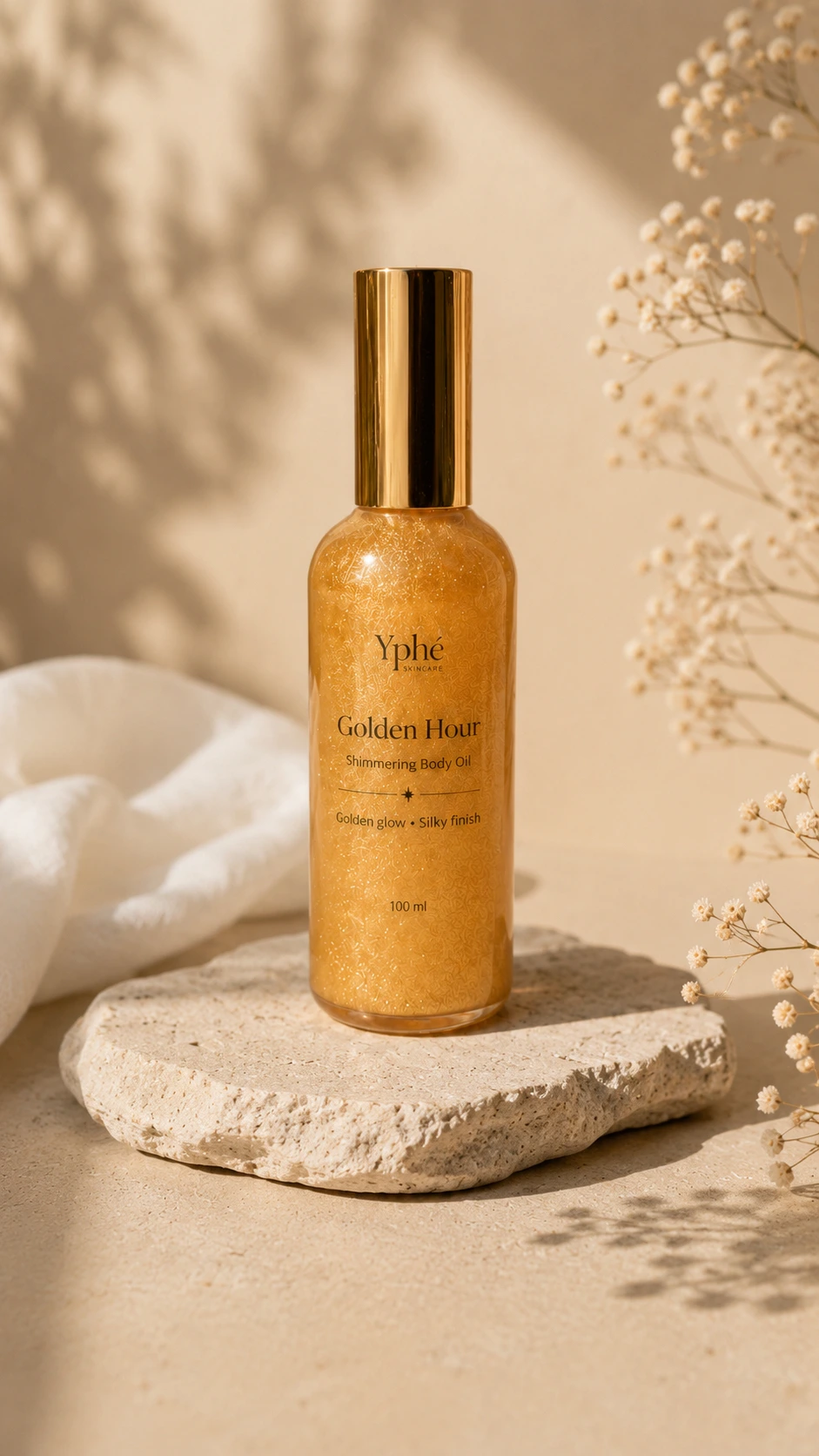 Yphé Golden Hour Shimmering Body Oil